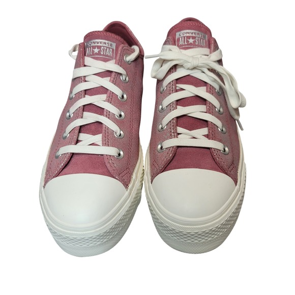 Converse Chuck Taylor All Star Lift Ox Mauve Platform Sneakers Women's Shoes - Picture 6 of 11